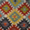 Handmade Turkish Design Wool Kilim Runner 2' 9" x 9' 6" ft / 86 x290 cm - No. G28050