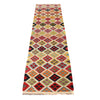 Handmade Turkish Design Wool Kilim Runner 2' 6" x 9' 11" ft / 75 x301 cm - No. G28057