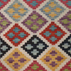 Handmade Turkish Design Wool Kilim Runner 2' 6" x 9' 11" ft / 75 x301 cm - No. G28057