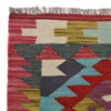 Short Kilim Runner 2' 0" x 6' 7" ft / 62 x200 cm - No. G28065