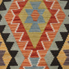 Hand Knotted Flatweave Kilim Runner 2' 9" x 8' 0" ft / 84 x245 cm - No. G28074