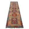 Long Chobi Kilim Runner 2' 6" x 9' 6" ft / 77 x290 cm - No. G28084