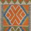 Long Chobi Kilim Runner 2' 8" x 9' 9" ft / 82 x296 cm - No. G28085