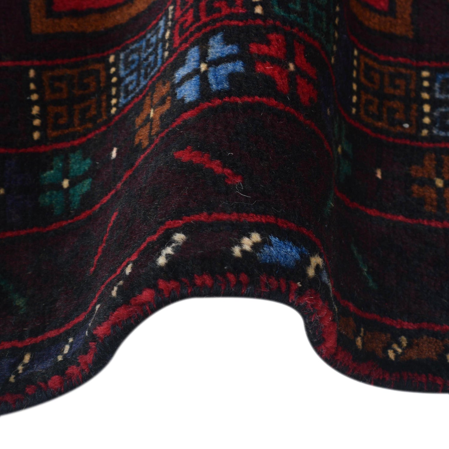 Tribal Baloch Rug 3' 1" x 5' 1" ft / 94 x 156 cm - No. G29025