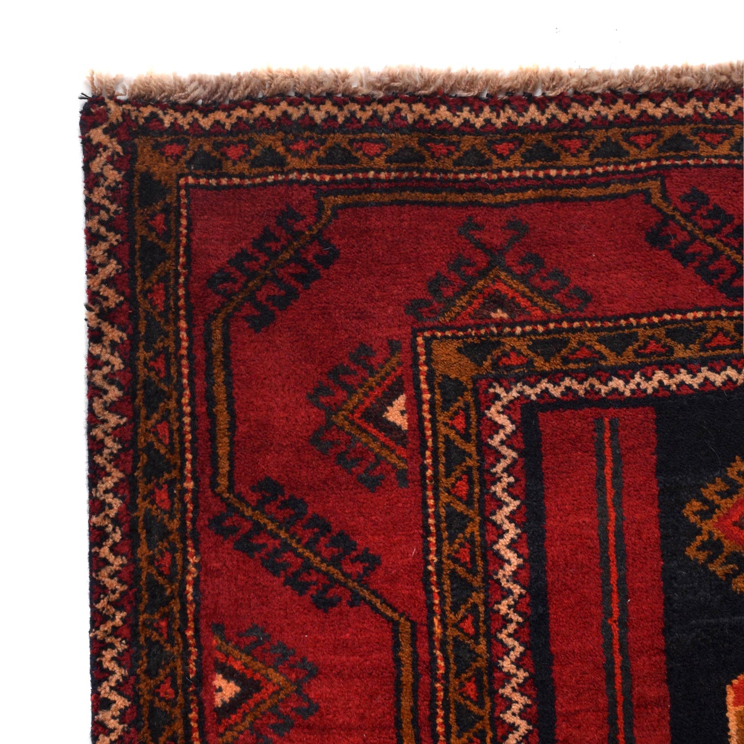 Traditional Baloch Rug 4' 4" x 8' 7" ft / 132 x 261 cm - No. G29026