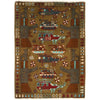 Authentic Afghan War Area Rug 2' 2" x 3' 0" ft / 65 x 92 cm - No. G29041