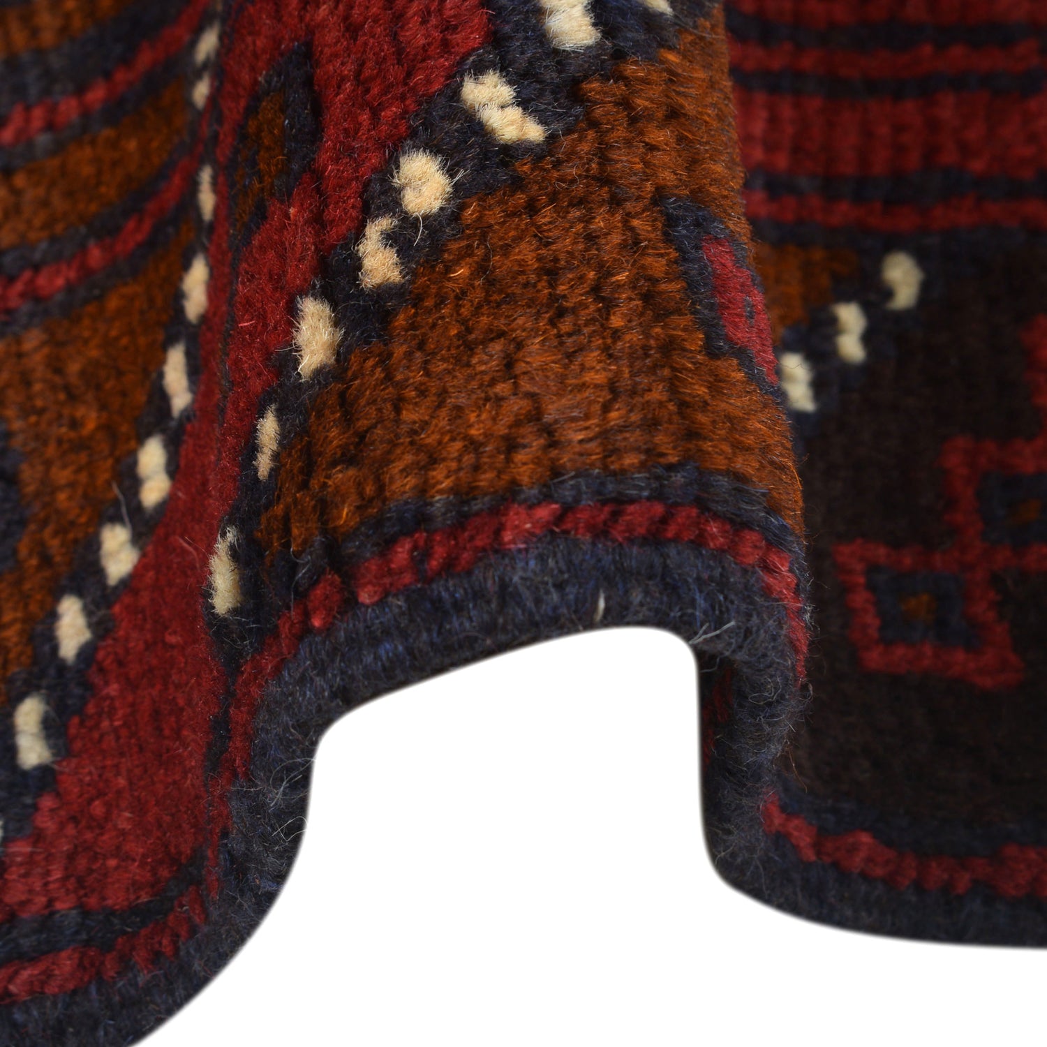 Tribal Baloch Rug 2' 11" x 4' 7" ft / 89 x 140 cm - No. G29075