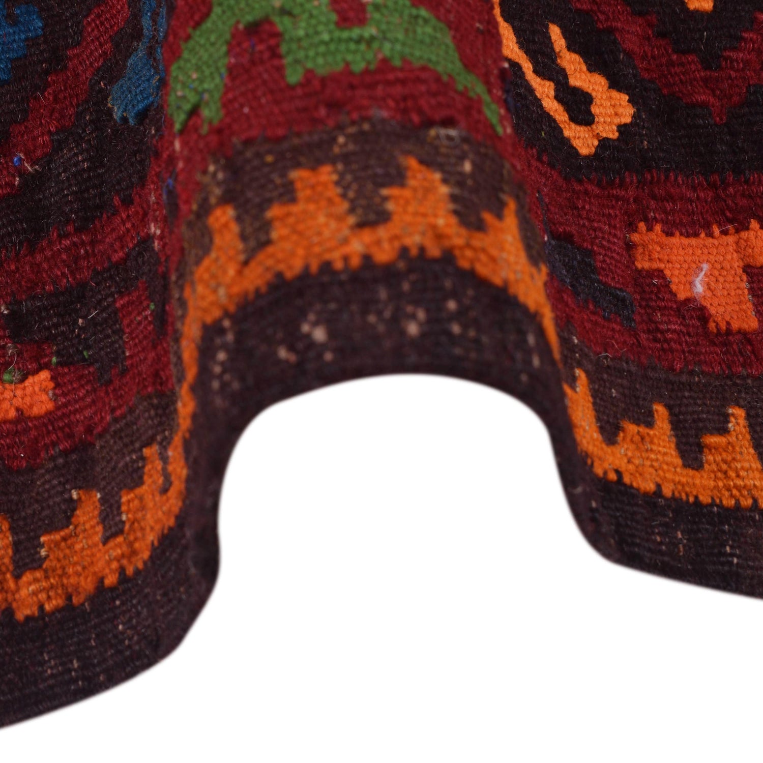 Handmade Maimana Kelim 4' 2" x 6' 5" ft / 127 x 196 cm - No. G29125