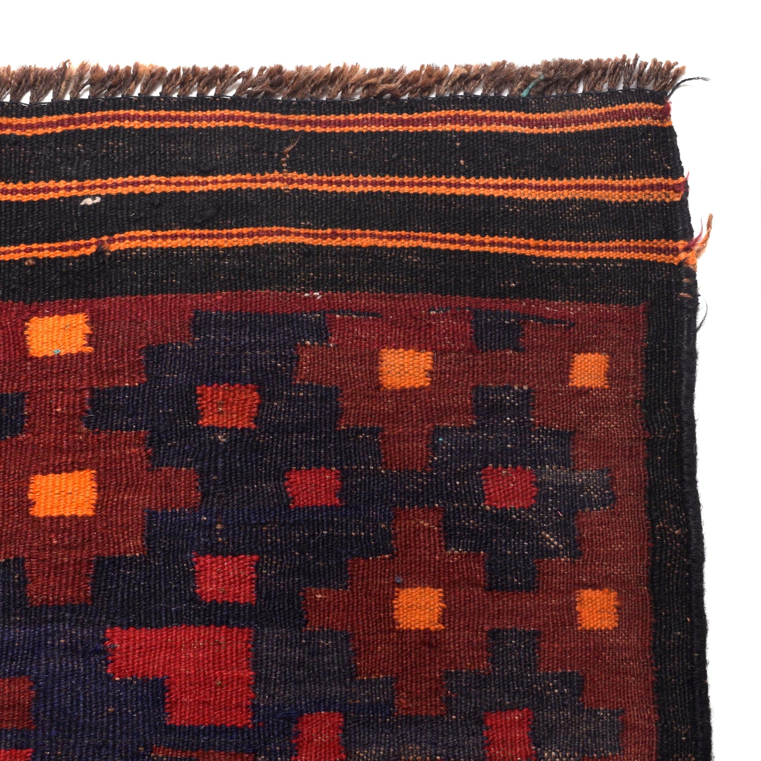 Handmade Maimana Kelim 6' 5" x 10' 11" ft / 195 x 334 cm - No. G29129