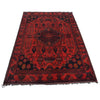 Afghan Khal Mohammadi Rug 4' 2" x 6' 6" ft / 128 x 198 cm - No. G29150