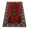 Hand Knotted Baluchi Rug 2' 11" x 4' 10" ft / 88 x 146 cm - No. G29152