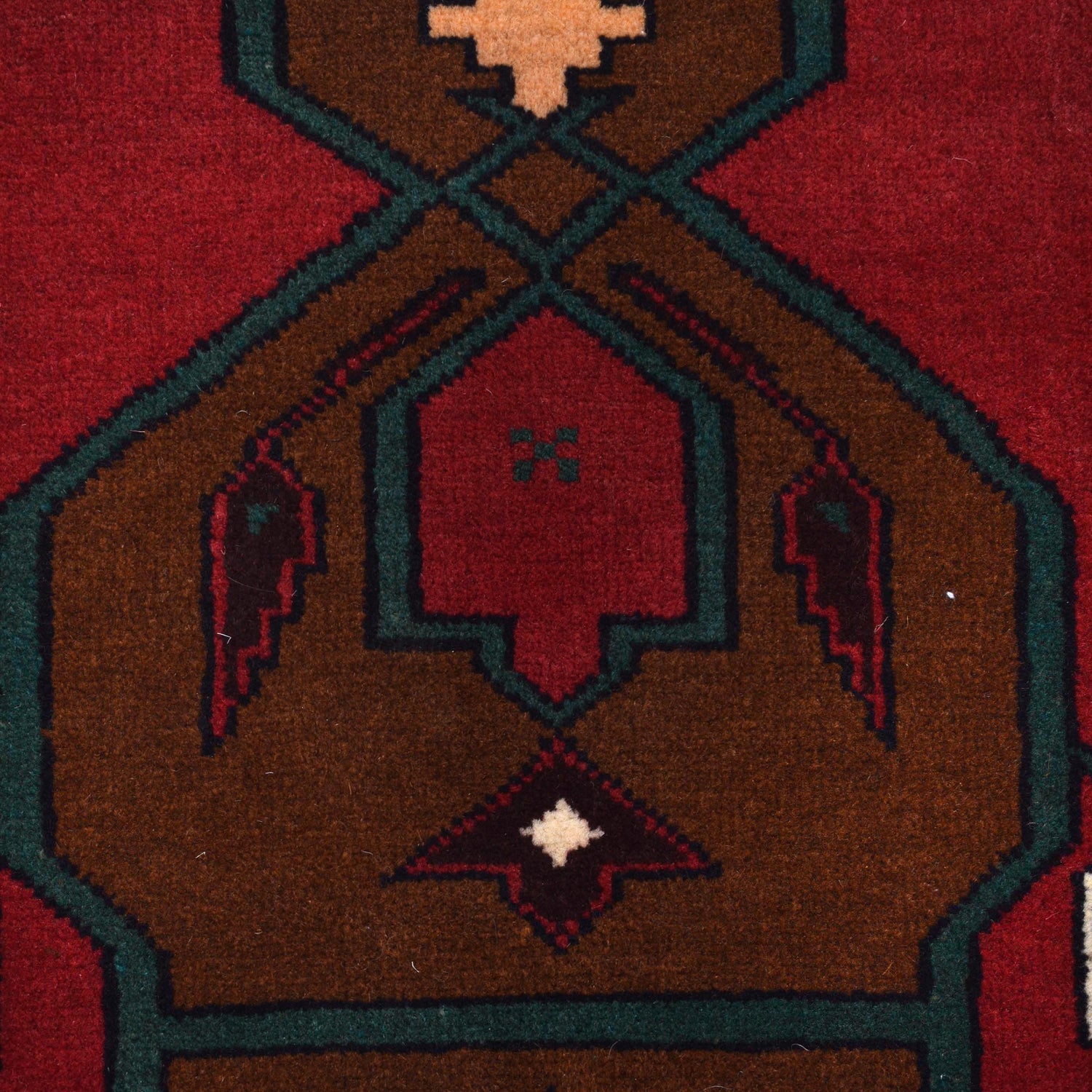 Hand Knotted Baluchi Rug 2' 11" x 4' 10" ft / 88 x 146 cm - No. G29152