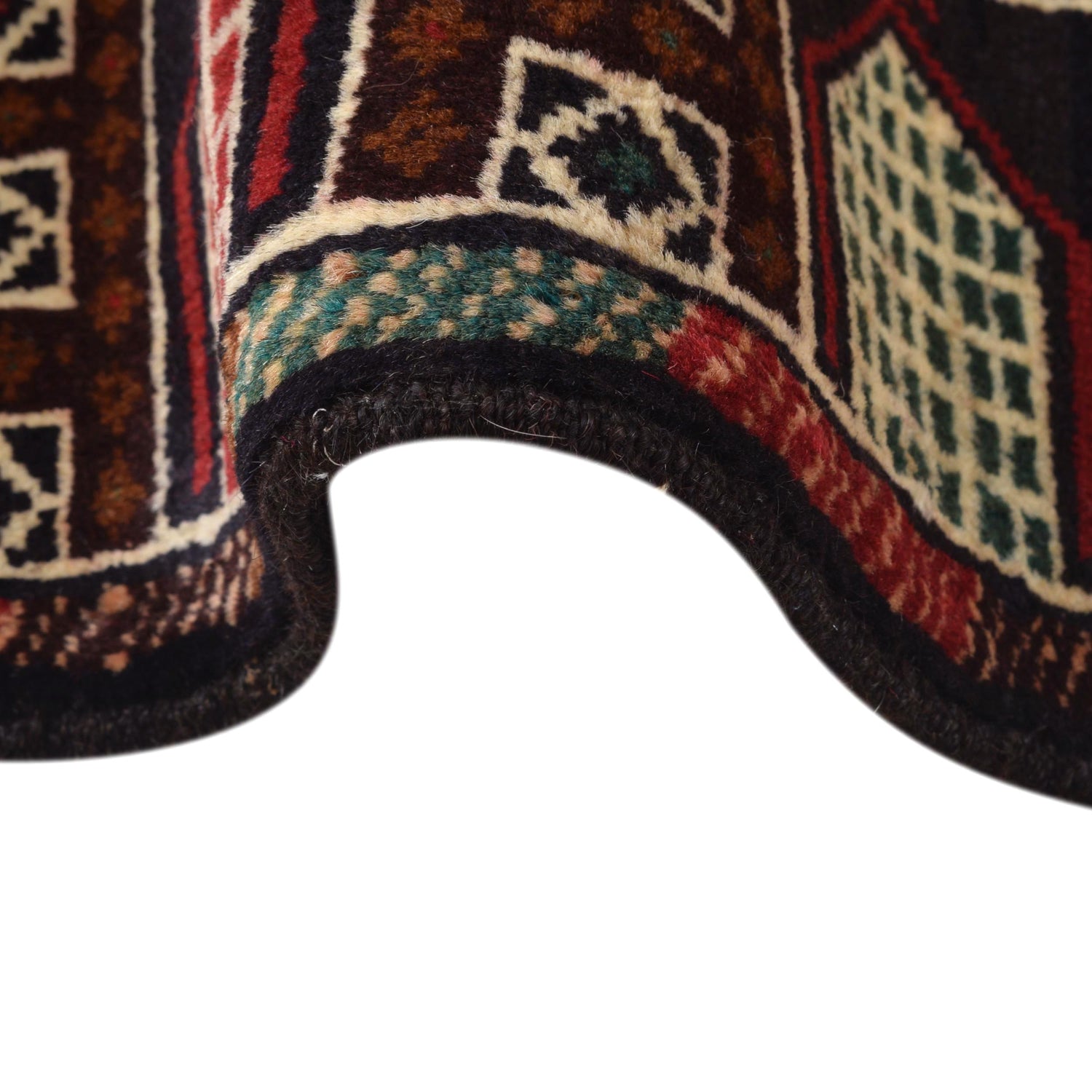 Hand Knotted Baluchi Rug 2' 11" x 4' 10" ft / 88 x 146 cm - No. G29152