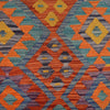 Colorful Flat-Weave Wool Kilim 9' 11" x 13' 5" ft / 302 x 410 cm - No. G29178