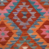 Hand Knotted Afghan Style Kilim 8' 11" x 12' 2" ft / 271 x 372 cm - No. G29179