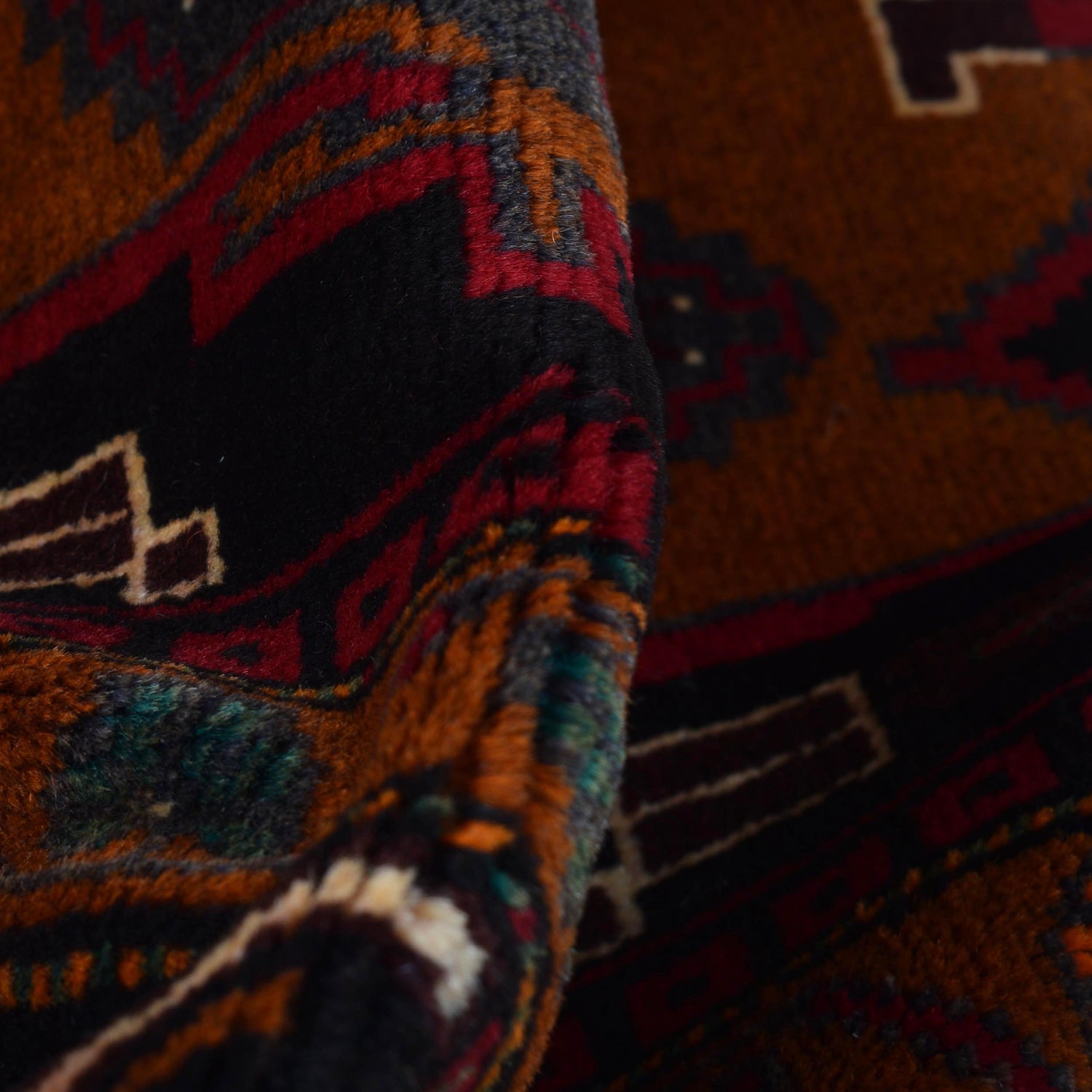 Traditional Baloch Rug 4' 3" x 7' 1" ft / 130 x 217 cm - No. G29254