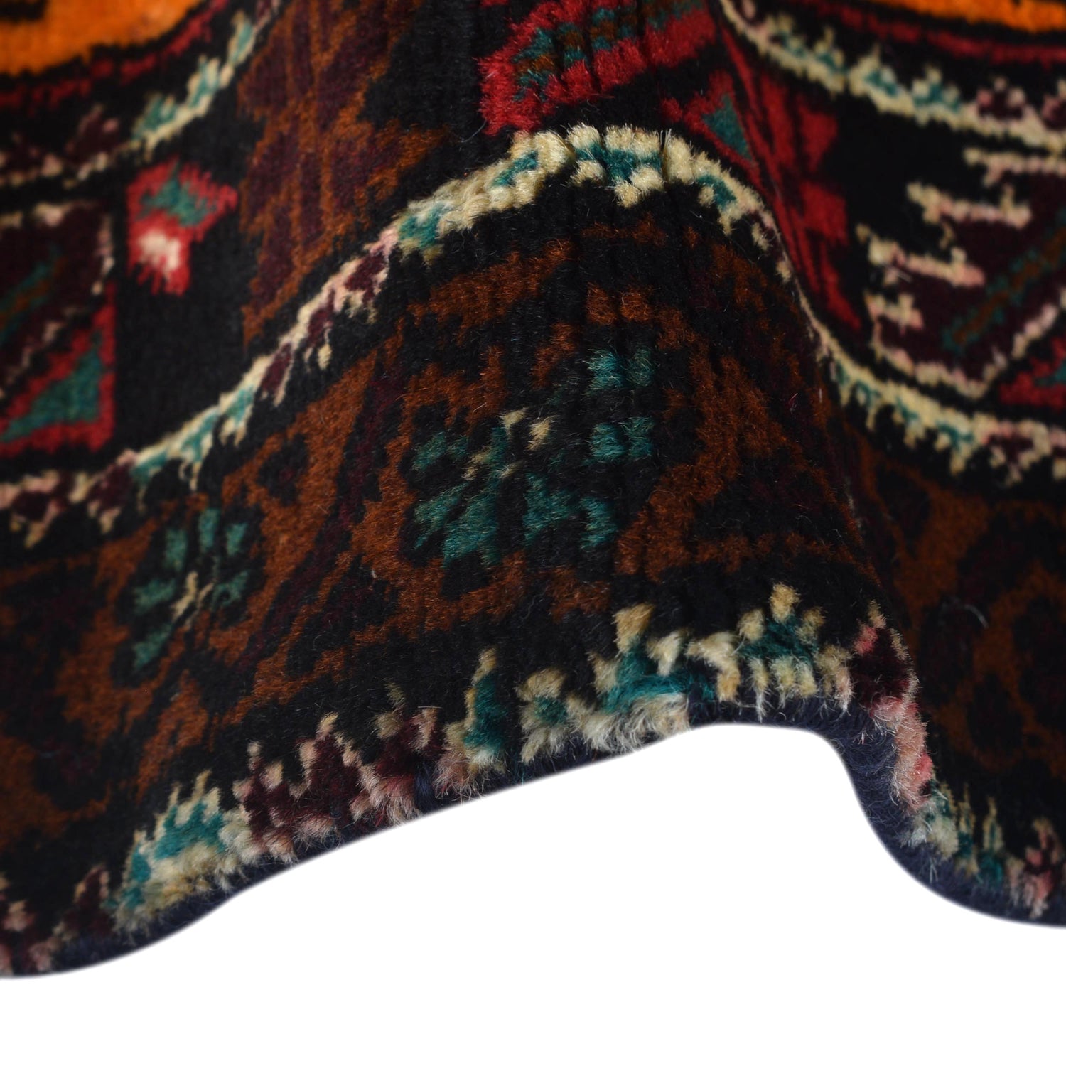 Orange Baluchi Rug 2' 10" x 5' 0" ft / 87 x 152 cm - No. G29256