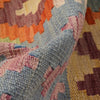 Handmade Afghan Vegetable Kilim 6' 8" x 9' 9" ft / 204 x 296 cm - No. G29313