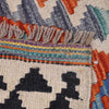 Colorful Flat-Weave Wool Kilim Runner 2' 8" x 13' 1" ft / 81 x 400 cm - No. G29315