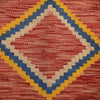 Hand Knotted Afghan Style Kilim 3' 11" x 5' 11" ft / 120 x 179 cm - No. G29318