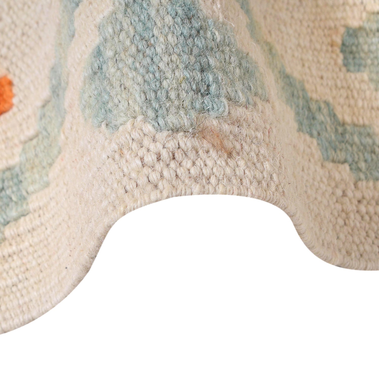 Hand Knotted Afghan Style Kilim Runner 2' 9" x 9' 8" ft / 85 x 295 cm - No. G29741