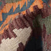 Hand Made Afghan Kilim Runner 2' 7" x 9' 3" ft / 78 x 281 cm - No. G29751