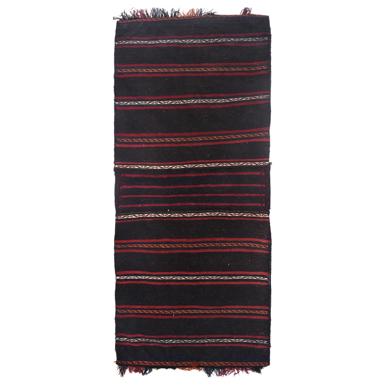 Handmade Saddle Bag Carpet 2' 8" x 6' 4" ft / 82 x 194 cm - No. G30946