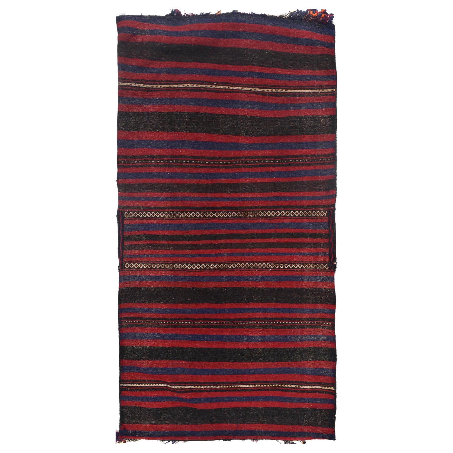 Handmade Saddle Bag Carpet 2' 11" x 5' 8" ft / 88 x 173 cm - No. G30947