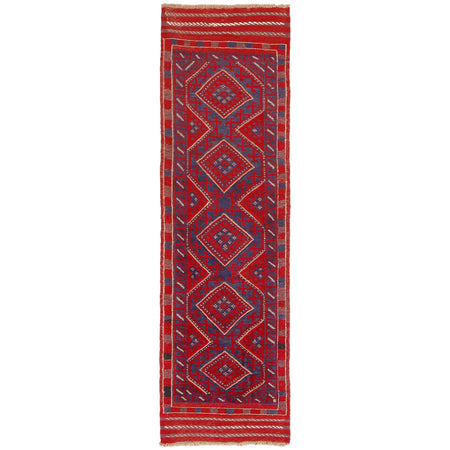 Handmade Mushwani Runner Rug 2' 0" x 7' 3" ft / 60 x 220 cm - No. G30978
