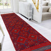 Hand Knotted Mashwani Runner Rug 1' 11" x 7' 9" ft / 59 x 237 cm - No. G30982