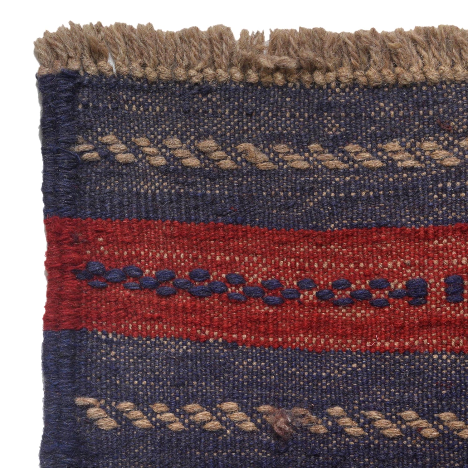 Handmade Afghan Runner Rug 1' 11" x 7' 11" ft / 58 x 242 cm - No. G31000