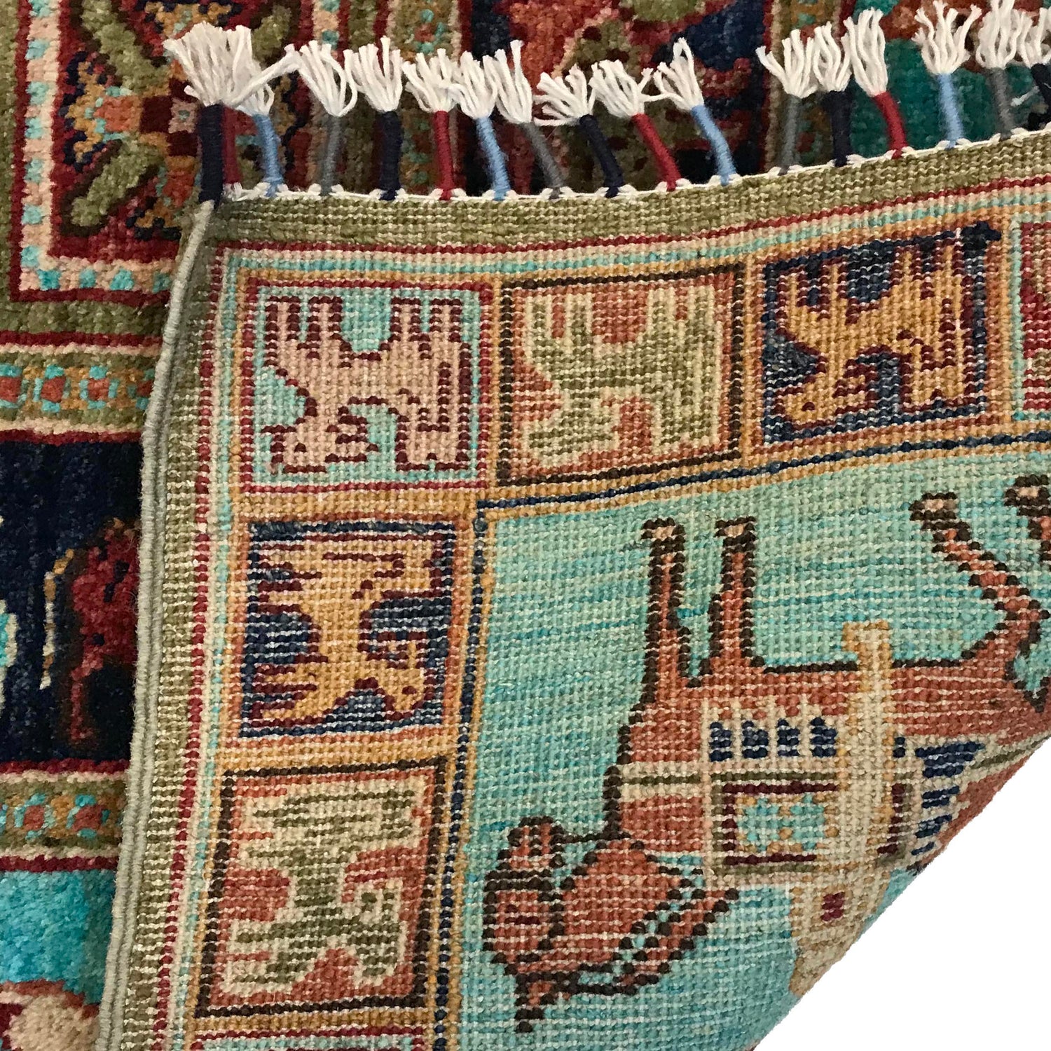 Luxury Shikargah Carpet 4' 0" x 6' 0" ft / 123 x 183 cm - No. G31159