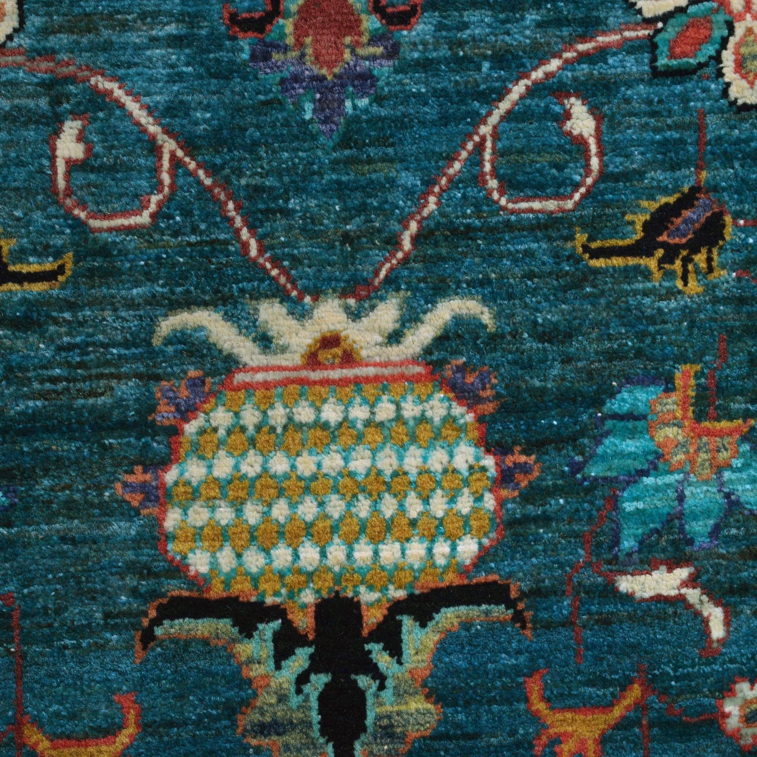 Hand knotted Contemporary Style Sultani Rug 4' 10" x 6' 6" ft / 147 x 198 cm - No. G31197