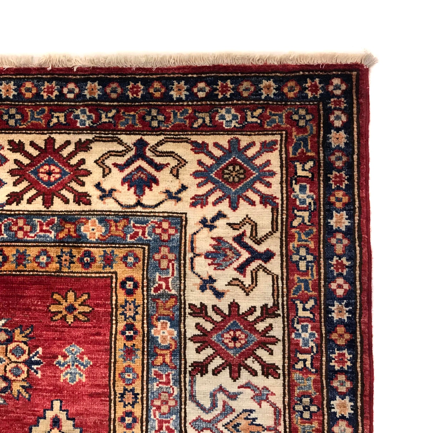 Fine Kazak Oriental Rug 5' 9" x 8' 0" ft / 176 x 243 cm - No. G31203