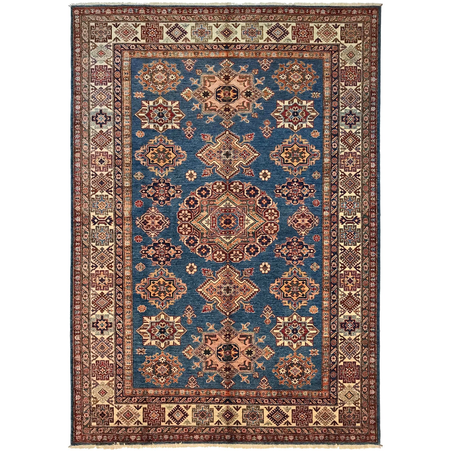 Supreme Kazak Carpet 6' 0" x 8' 8" ft / 184 x 265 cm - No. G31206