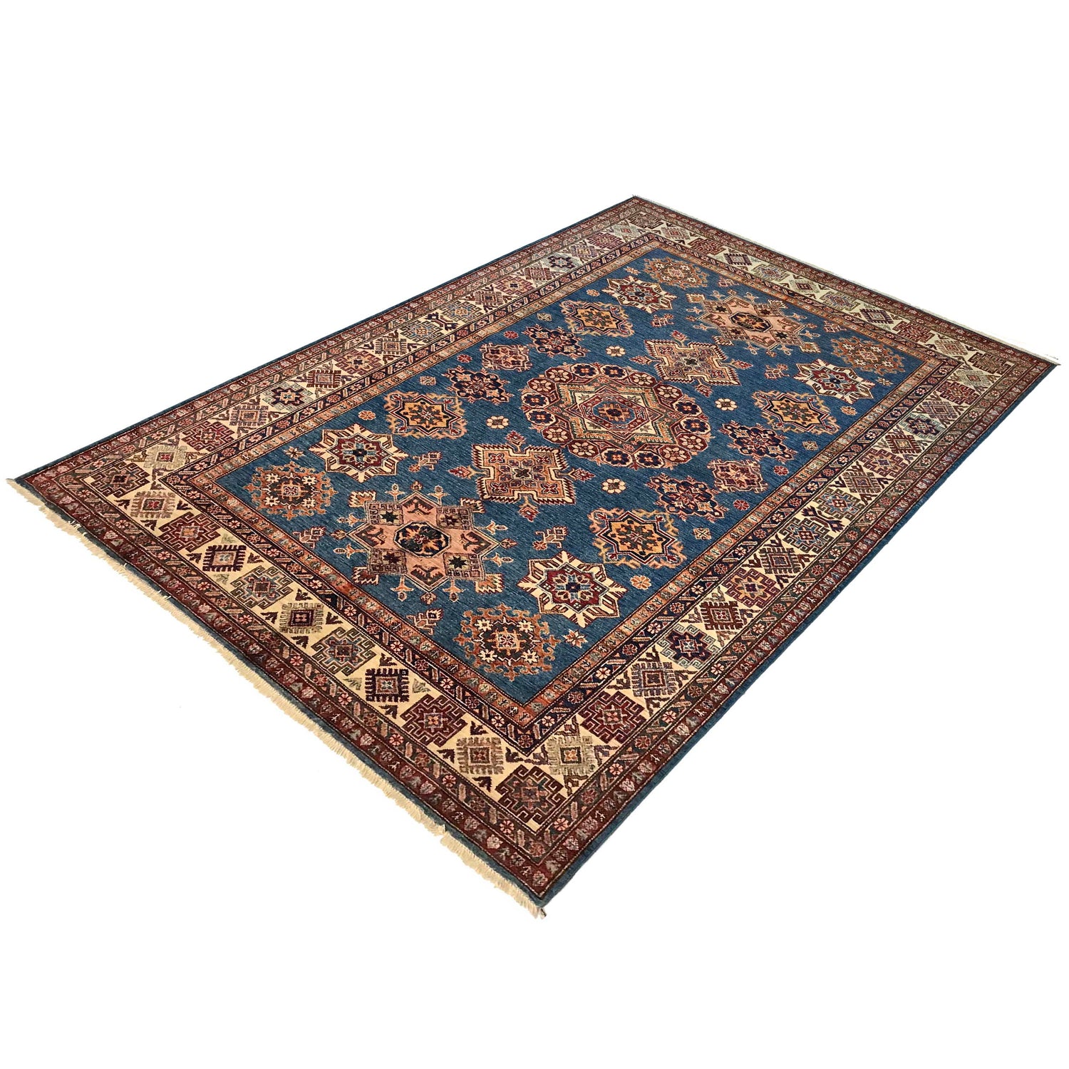 Supreme Kazak Carpet 6' 0" x 8' 8" ft / 184 x 265 cm - No. G31206