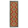 Short Kilim Runner 2' 2"x 6' 7" ft / 65 x 201 cm - No. G31278