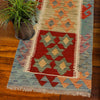 Hand Made Afghan Kilim Runner 1' 9" x 4' 9" ft / 53 x 146 cm - No. G31287
