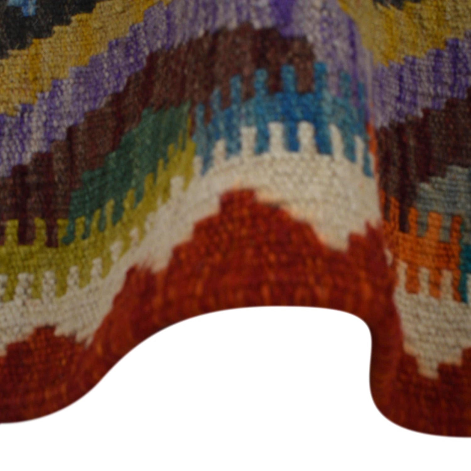 Short Kilim Runner 1' 9" x 4' 4" ft / 53 x 133 cm - No. G31346