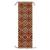 Colorful Flat-Weave Wool Kilim Runner 1' 7" x 5' 1" ft / 48 x 155 cm - No. G31438