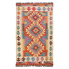 Handmade Afghan Vegetable Kilim 2' 0 x 3' 3" ft / 62 x 99 cm - No. G31488