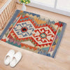 Handmade Afghan Vegetable Kilim 2' 0" x 2' 11" ft / 60 x 88 cm - No. G31559