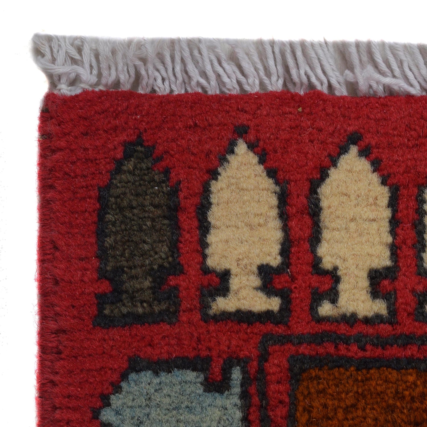 Authentic Afghan War Area Rug 2' 7" x 4' 2" ft / 79 x 126 cm - No. G31627