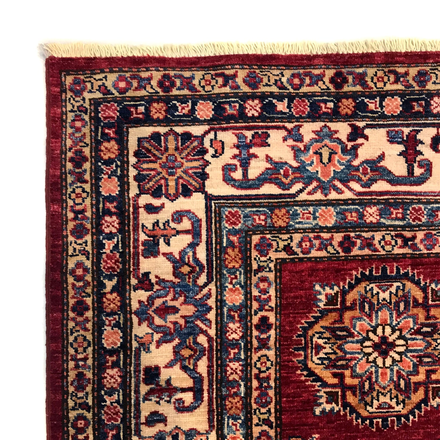 High-Quality Kazak Area Rug 5' 10" x 8' 5" ft / 177 x 257 cm - No. G31688