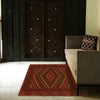 Handmade Mushwani Carpet 3' 10" x 3' 11" ft / 117 x 119 cm - No. G31755