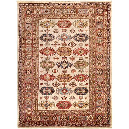 Supreme Kazak Carpet 6' 1" x 9' 3" ft / 185 x 281 cm - No. G31771