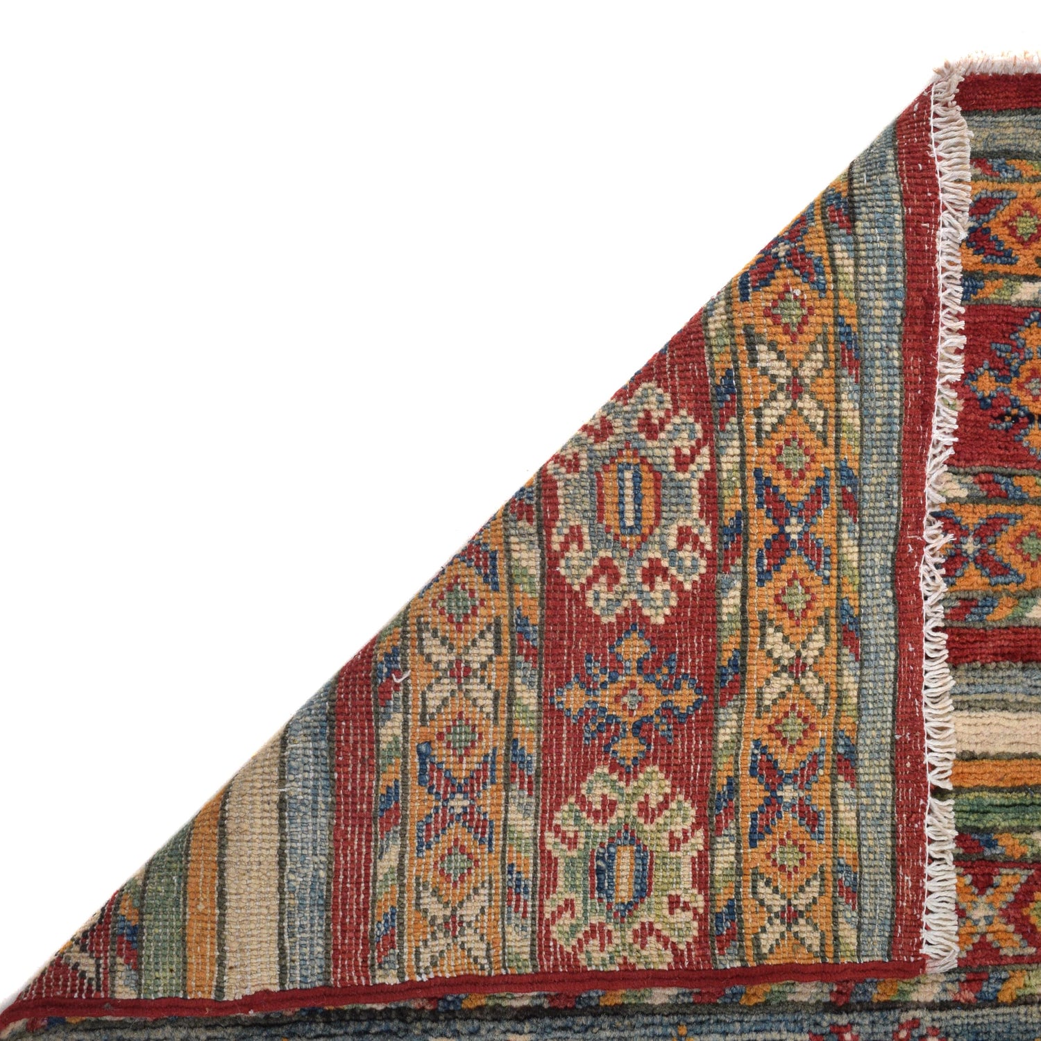 Hand Knotted Khurjeen Oriental Rug 3' 11" x 5' 9" ft / 120 x 176 cm - No. G31774