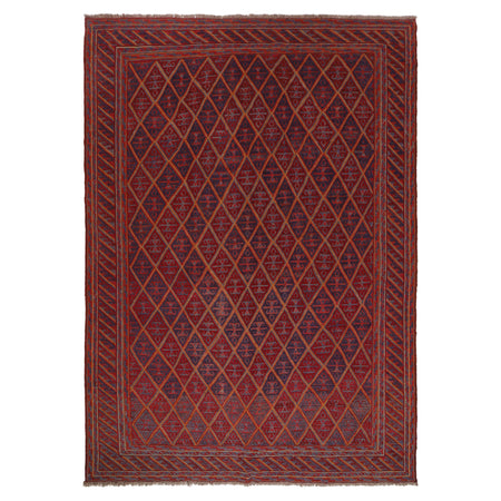 Handmade Mushwani Carpet 6' 10" x 9' 3" ft / 207 x 283 cm - No. G31793