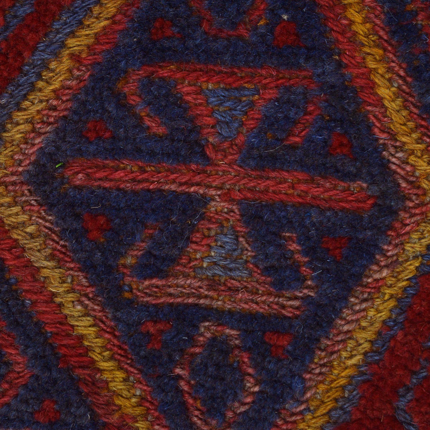 Handmade Mushwani Carpet 6' 10" x 9' 3" ft / 207 x 283 cm - No. G31793