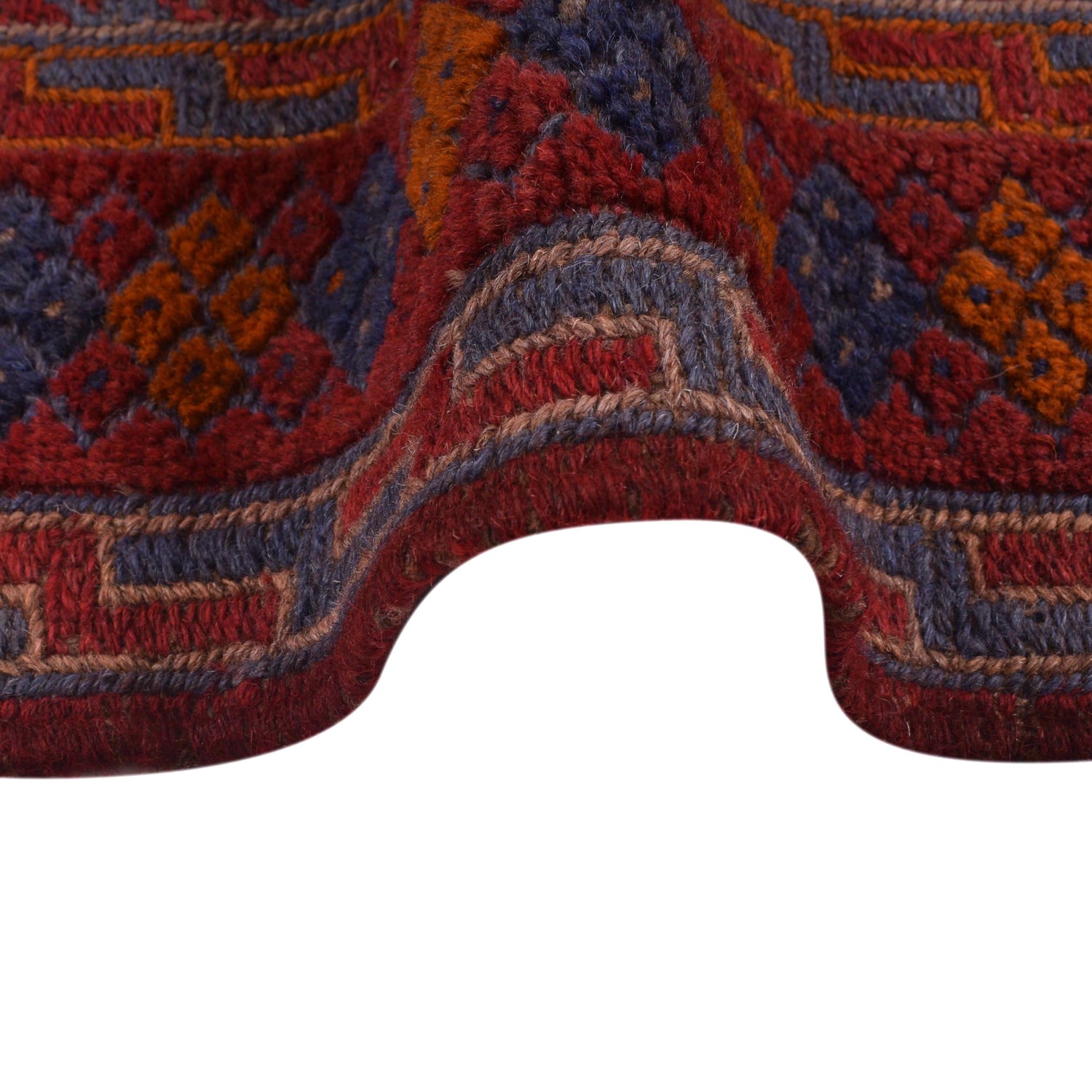 Handmade Mushwani Carpet 6' 6" x 8' 9" ft / 197 x 267 cm - No. G31794